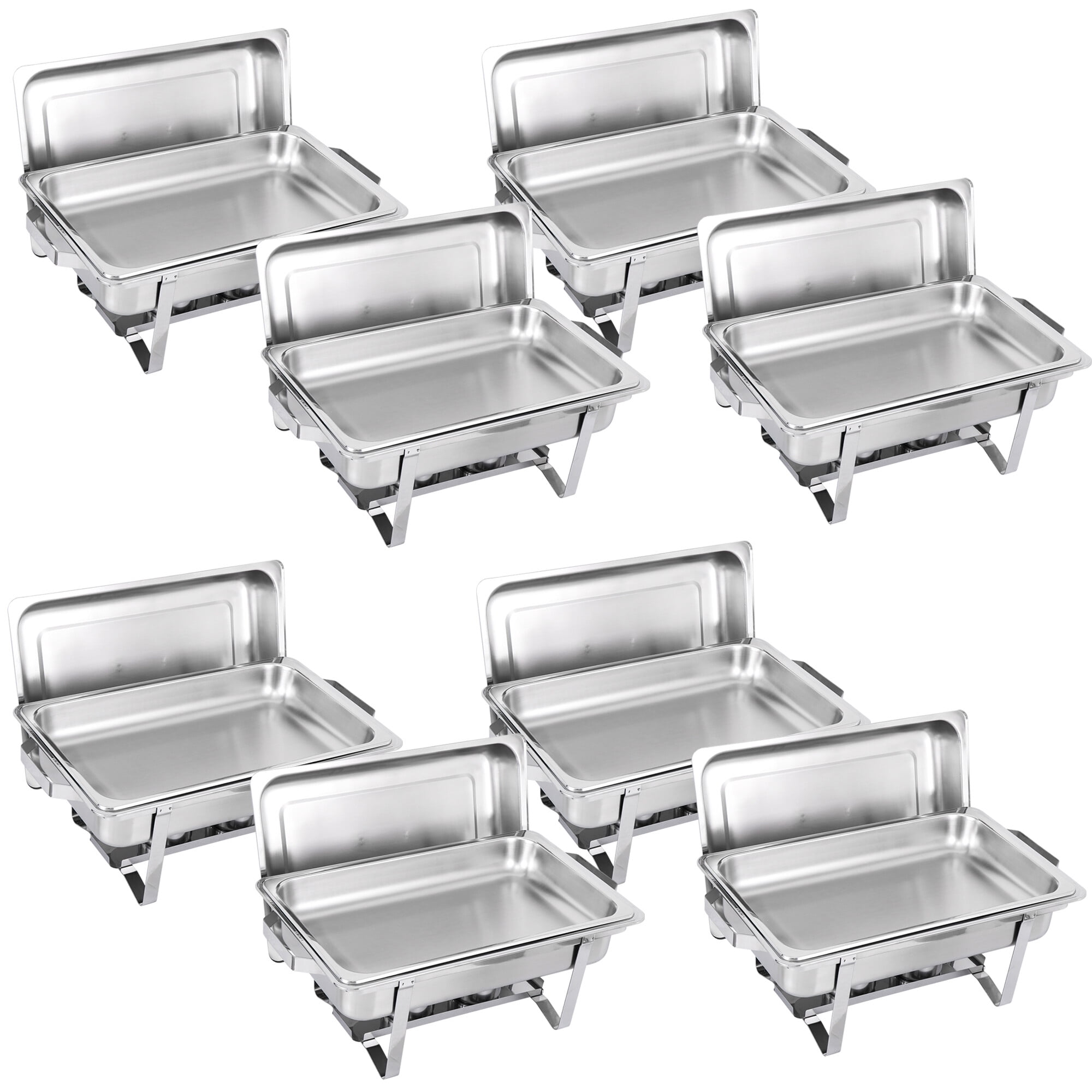 Buy 8QT Chafing Dish Buffet Set - Food Warmer for Parties Buffets - Buffet  Servers and Warmers with Full Size Steam Pans and Folding Frame - Warming  Tray Online at desertcartINDIA