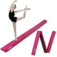 thumbnail image 1 of ZenSports 9FT Tri-Fold Balance Beam - Portable Home Gymnastics Kids Training Anti-Slip Base, Pink, 1 of 10