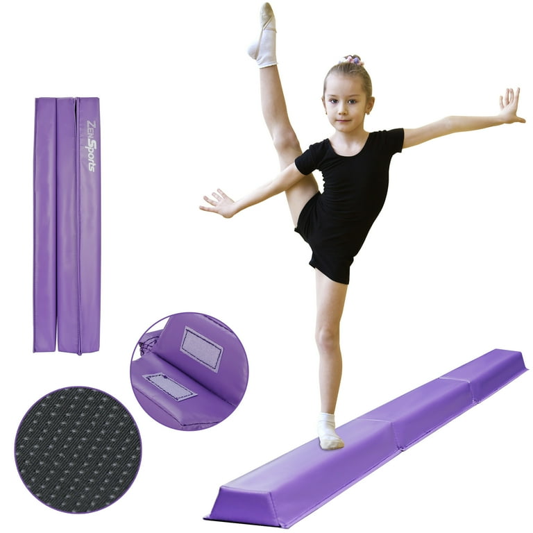 Minetom Poutre de Gymnastique 180CM Folding Balance Beam pour Les Enfants  et Accueil Formation : : Sports et Loisirs