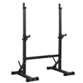 thumbnail image 1 of ZenSports Heavy Duty Weight Rack with Dual Mounting Modes, Adjustable Squat Barbell Stand Home Gym Strength Training Equipment for Squat Bench Press, Black, 1 of 11
