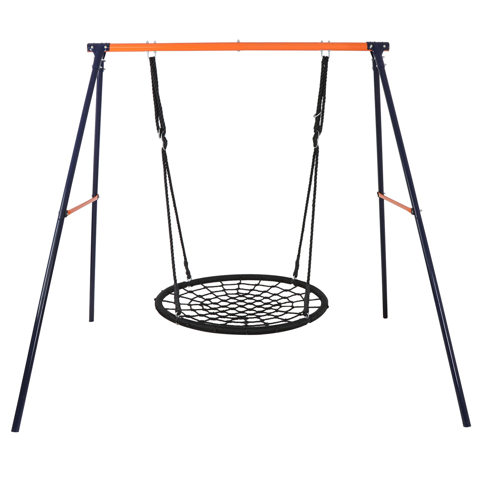 ZenSports Kids Outdoor Spider Swing Set, Heavy-Duty 440lbs
