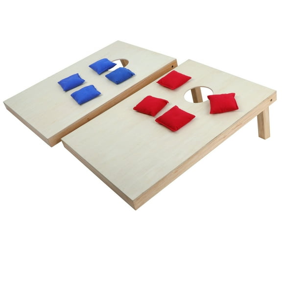 ZenStyle 100% Solid Wood Beanbag Toss Game Set