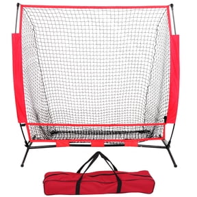 ZenStyle Portable 5 Ft. x 5 Ft. Baseball Softball Practice Net Hitting Pitching Batting Training Net with Carry Bag