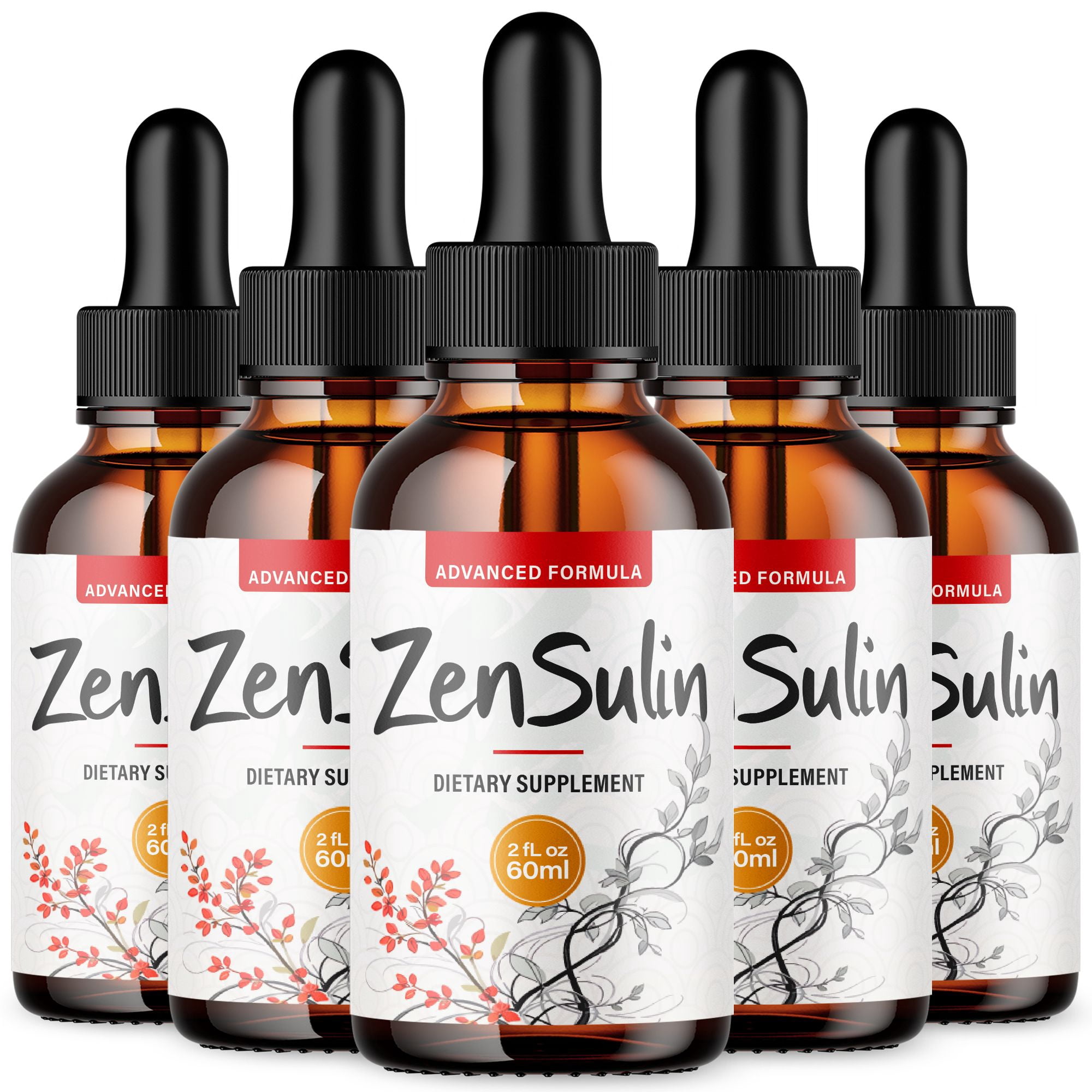 Sulin Da ZenSulin Advanced Formula Drops Natural Support Supplement Zen Sulin ...