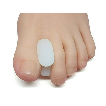 ZenToes 6 Pack Gel Toe Separators with No Loop for Bunions and Corns - Large