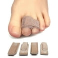 thumbnail image 1 of ZenToes Broken Toe Wraps - Cushioned Bandages Hammer Toe Separators Splints, Latex Free Fabric, 4CT, 1 of 11
