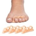 thumbnail image 1 of Zentoes Gel Hammer Toe Straighteners, Silicone Corrector Separator Cushion for Pain Relief, Soft Support, Beige, Osfm, 1 of 10