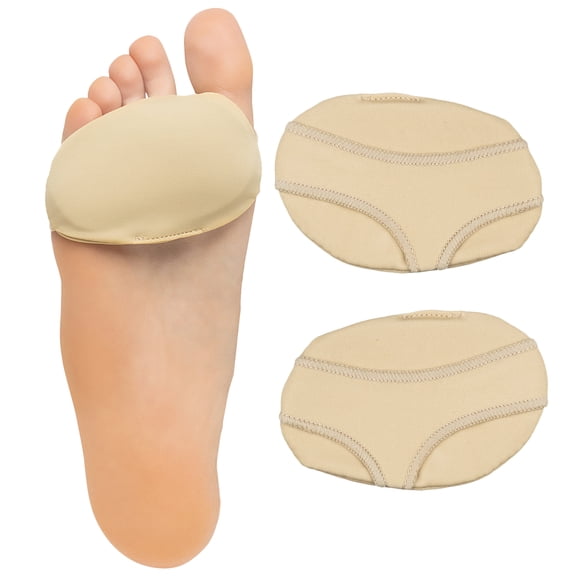 ZenToes Metatarsal Foot Pads (Pair) Flexible, Form-Fitting Slip on With Gel Padding