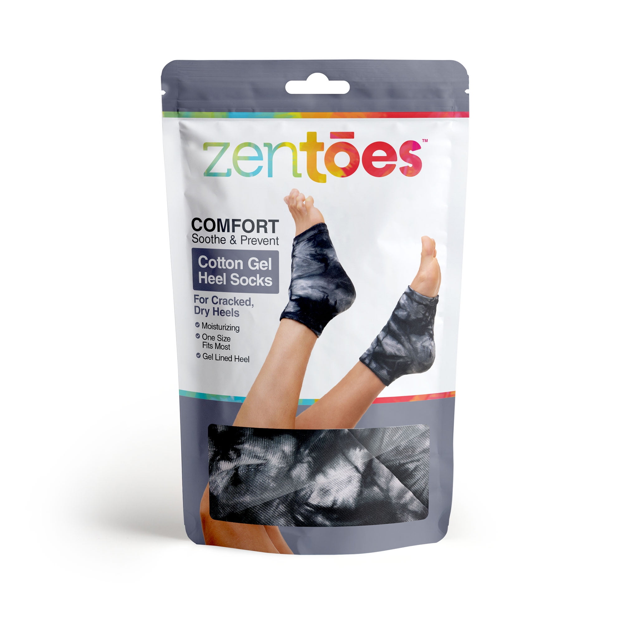 ZenToes Moisturizing Socks Gel Lined to Heal and Treat Dry, Cracked