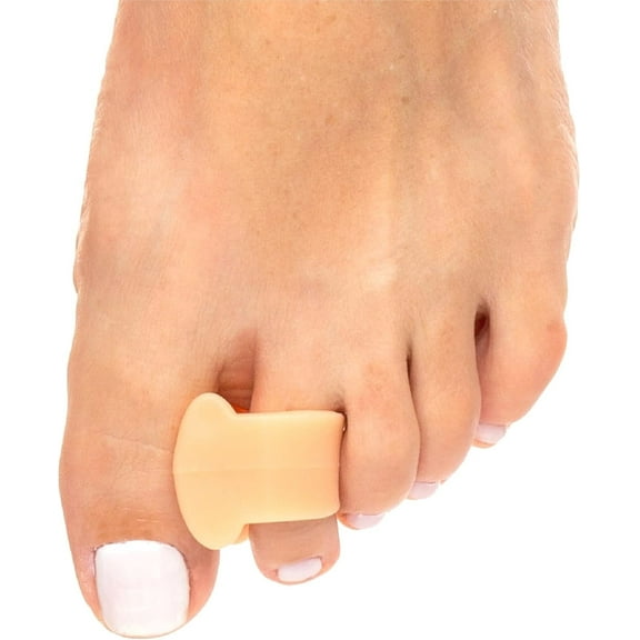 ZenToes Bunion and Overlapping Toe Separator, 4 Count – Beige
