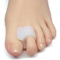 thumbnail image 1 of ZenToes Pack of 4 Toe Separators and Spreaders for Bunion, Overlapping Toes and Drift Pain - White, 1 of 10