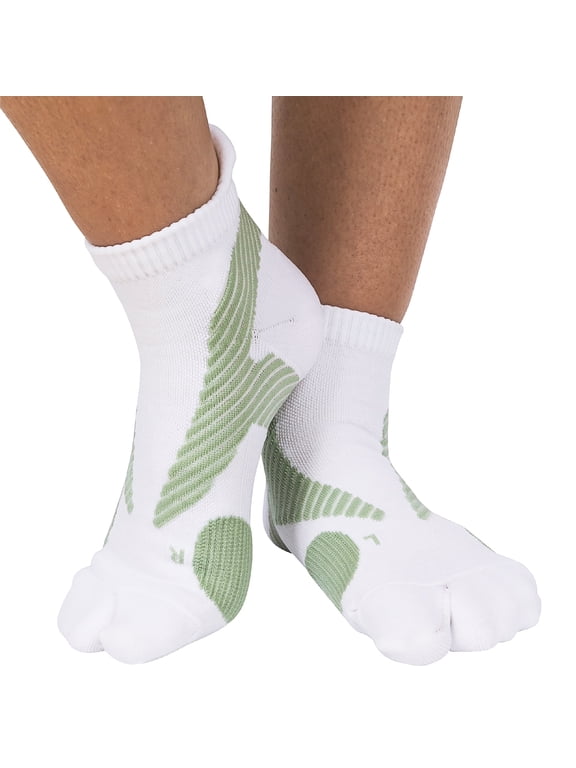 Padded Bunion Relief Socks with Big Toe Separator, Built-in Bunion Protector Cushion, Unisex - 1 Pair
