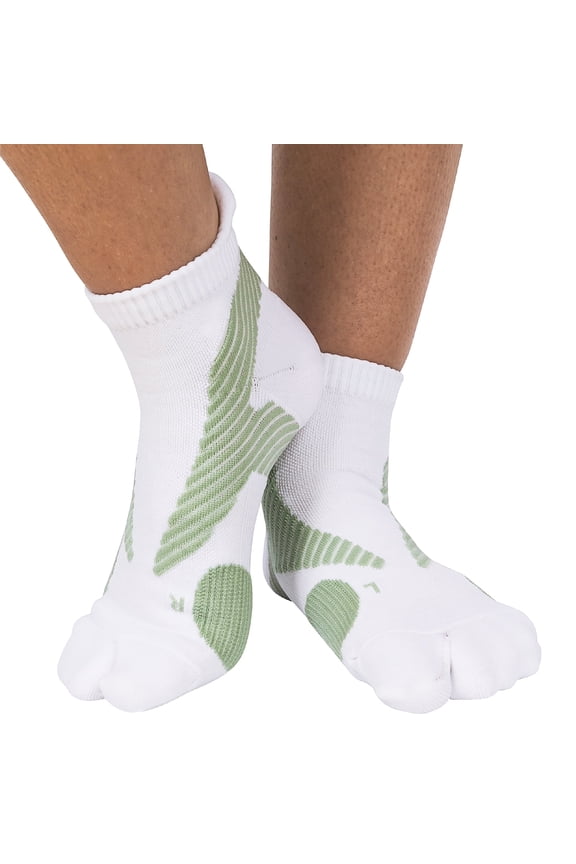 Padded Bunion Relief Socks with Big Toe Separator, Built-in Bunion Protector Cushion, Unisex - 1 Pair