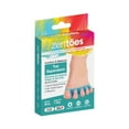 ZenToes Silicone Toe Spacers for Correct Toe Alignment Blue