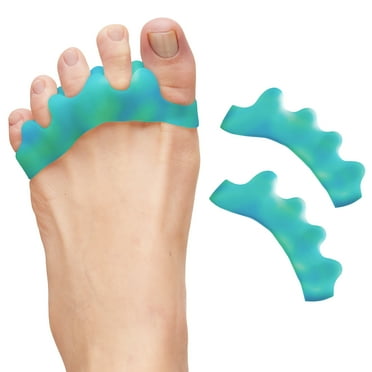 ZenToes Silicone Toe Spacers for Correct Toe Alignment, Bunion and Hammertoe Straighteners - 1 Pair
