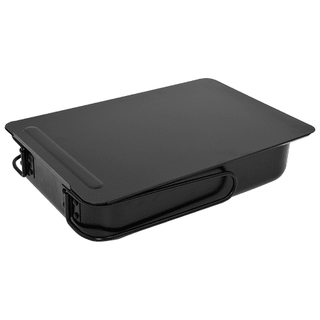 Zenport 870001 Stovetop Gourmet Nonstick Food Smoker and Steamer, Black