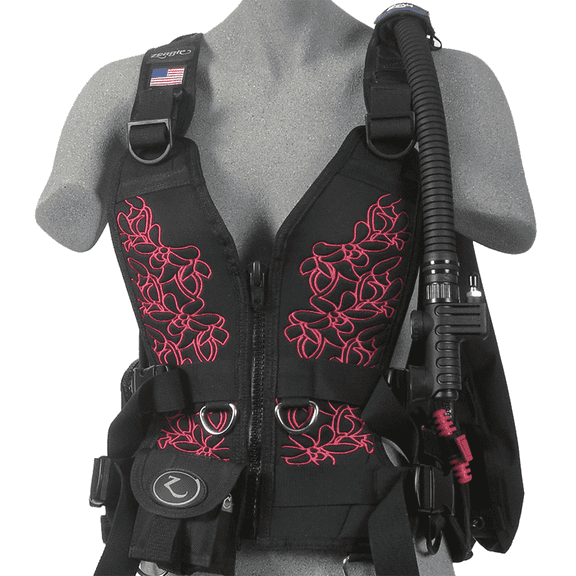 Zena BCD w/ Floral Pink Front Panel, X Large