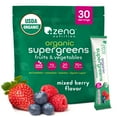 thumbnail image 1 of Zena Greens | Supergreens Sticks for the go | 8g | Mixed Berry, 1 of 9