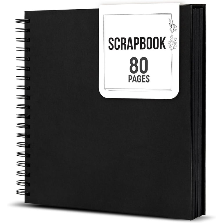 Zenacolor, Scrapbook Photo Album, 10x10 Inch, 80 Pages, Memory