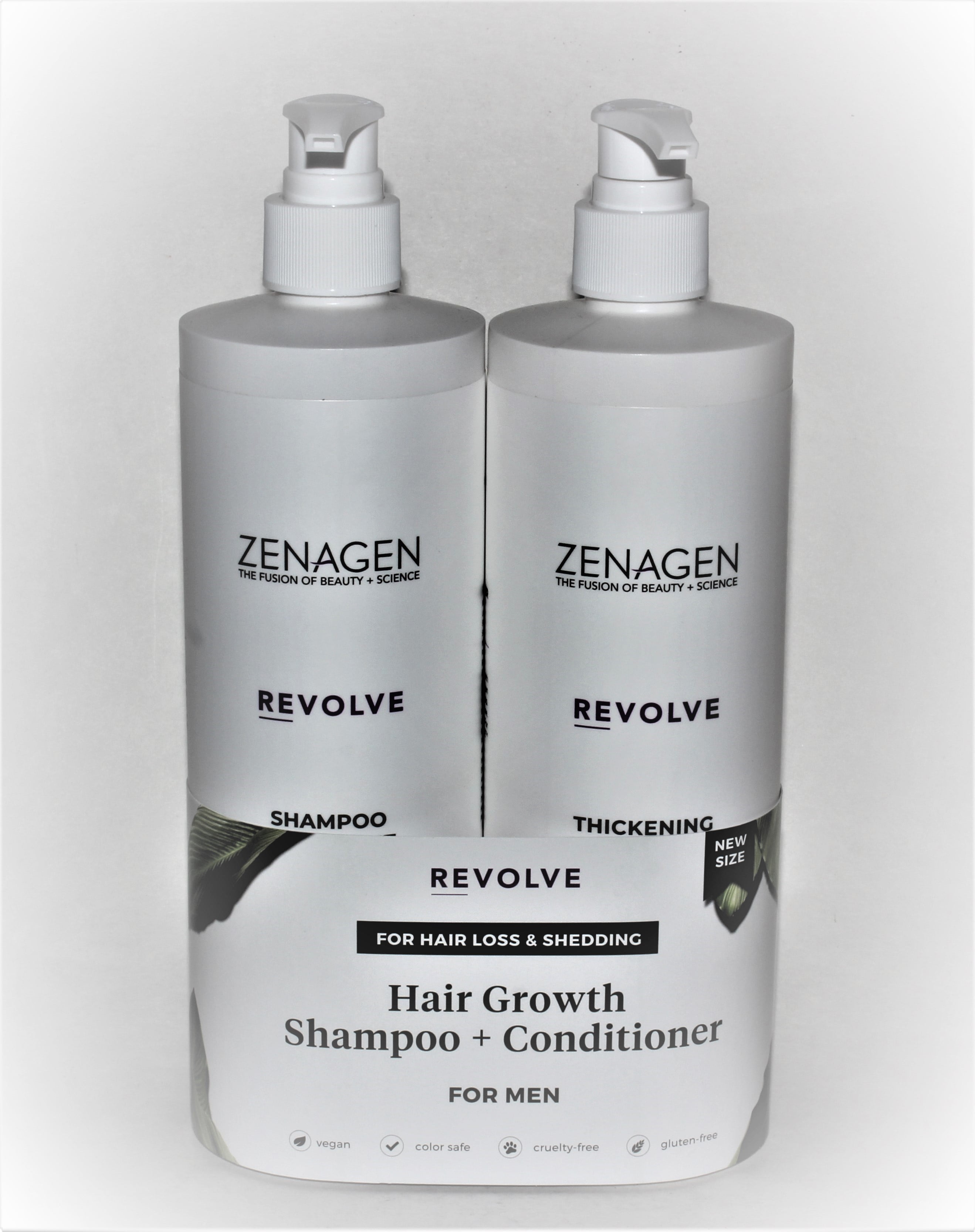 Zenagen Revolve Men's Hair Growth and Thickening Shampoo & Conditioner
