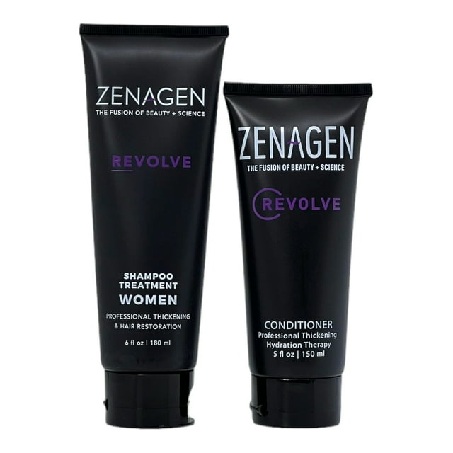Zenagen Revolve Shampoo Treatment & Conditioner Set, 6 Oz & 5 Oz, Split