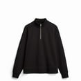 thumbnail image 1 of Zenana Fleece Crewneck Long Sleeve Sweatshirt, 1 of 9