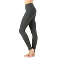 thumbnail image 1 of Zenana Plus Size Premium Cotton High Waist Full Ankle Length Leggings, 1 of 4