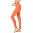 thumbnail image 1 of Zenana Plus Size Premium Cotton High Waist Full Ankle Length Leggings, 1 of 4
