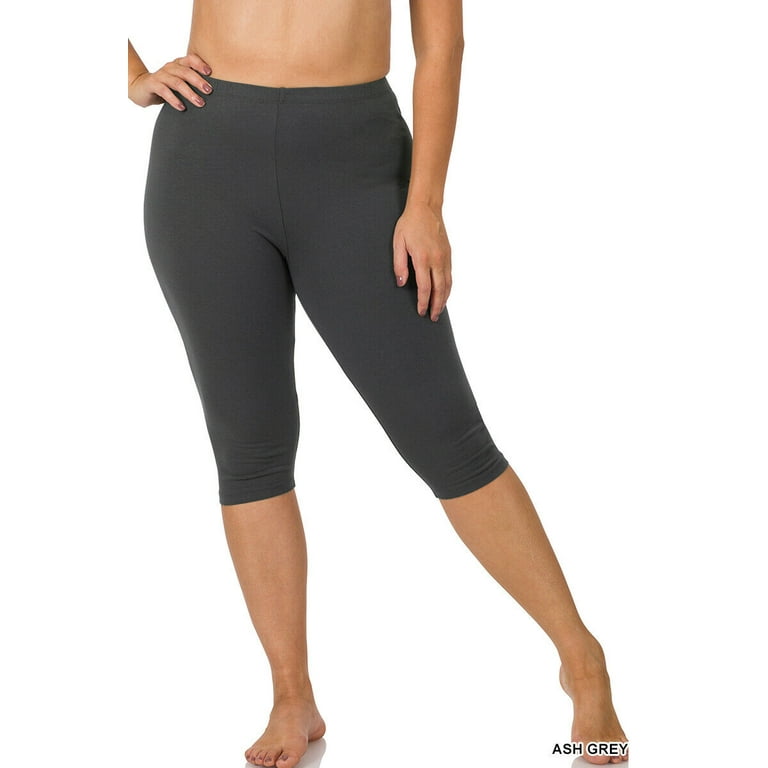 Zenana premium capri leggings top