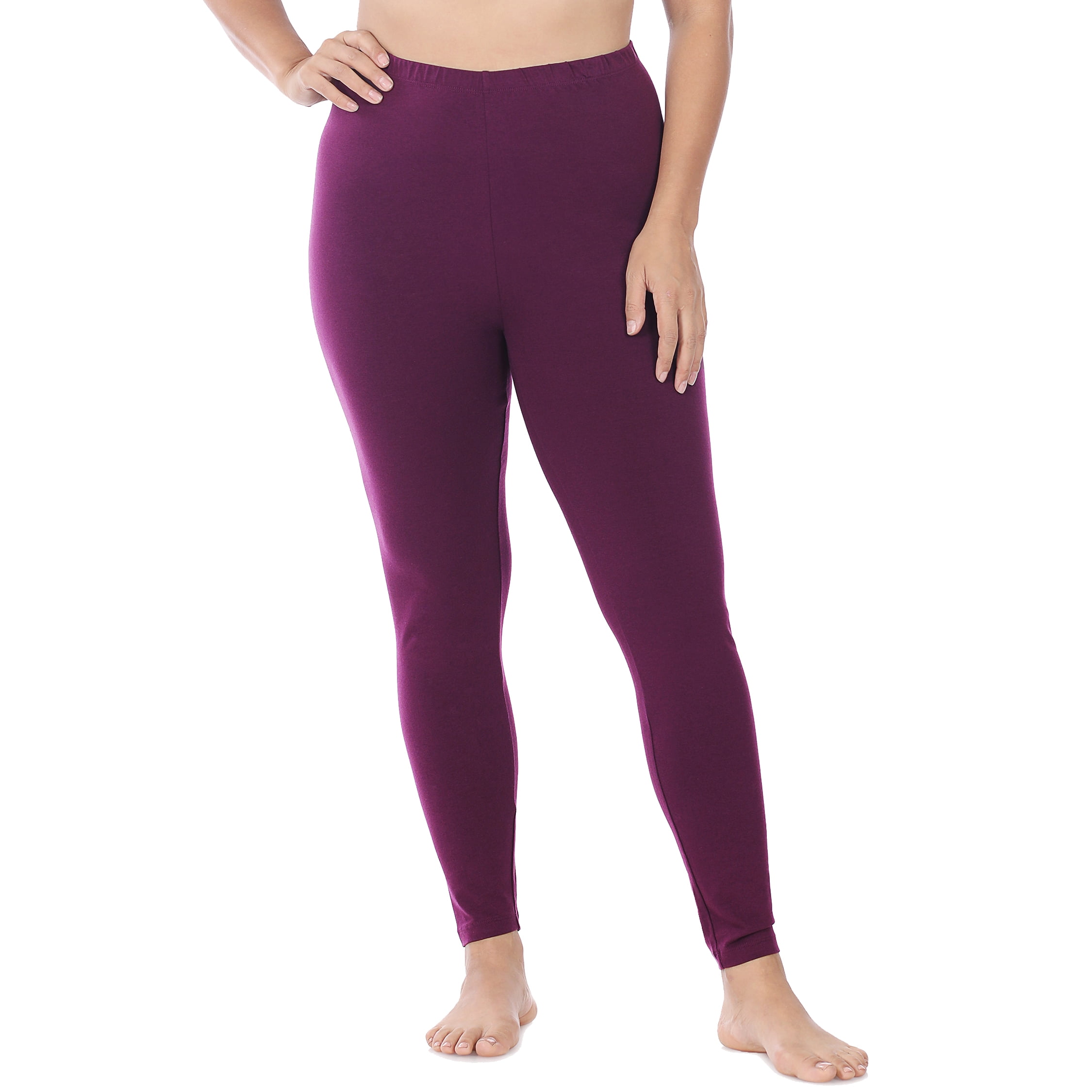 Zenana Premium Cotton Full Ankle Length Womens Basic Leggings