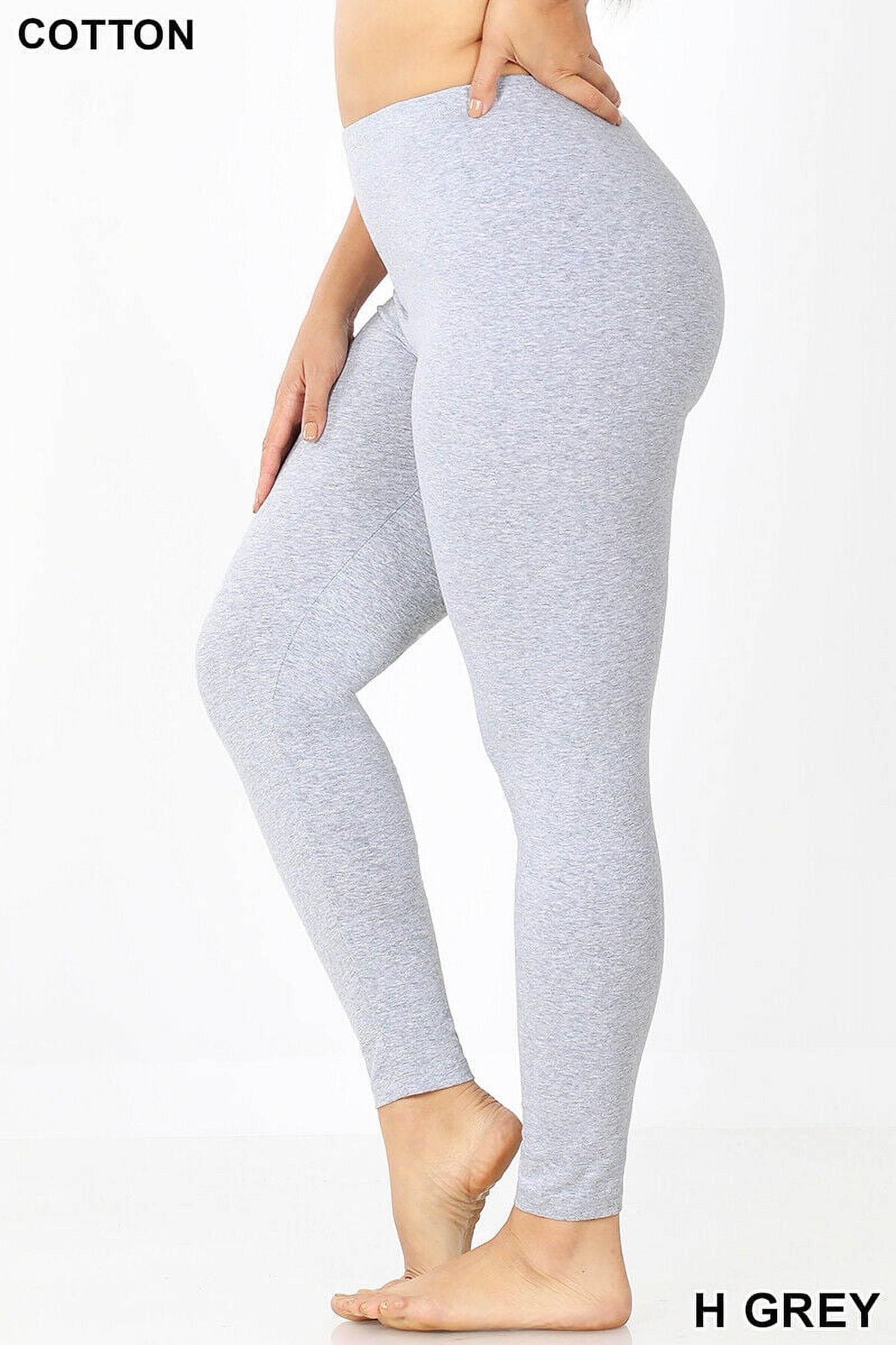 Zenana Capri Leggings Knee Pants Premium Cotton Spandex Basic