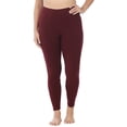 thumbnail image 1 of Zenana Premium Cotton Full Ankle Length Womens Basic Leggings - Multiple Solid Colors Sizes S-3X, 1 of 2
