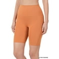 thumbnail image 1 of Zenana Women & Plus Athletic High Rise Wideband Workout Outseam Biker Shorts, 1 of 4
