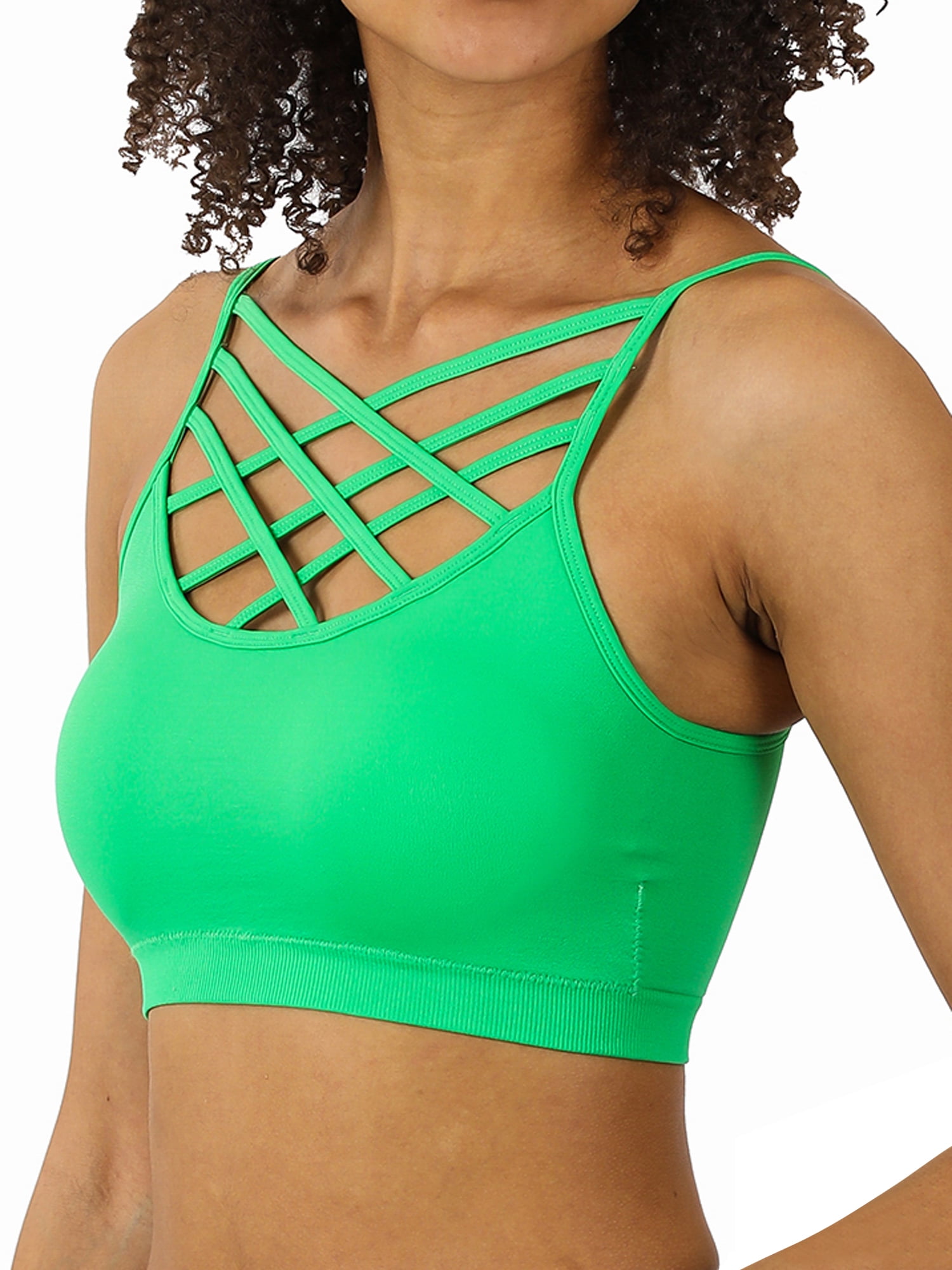 Zenana - Seamless Crop Top Bralette