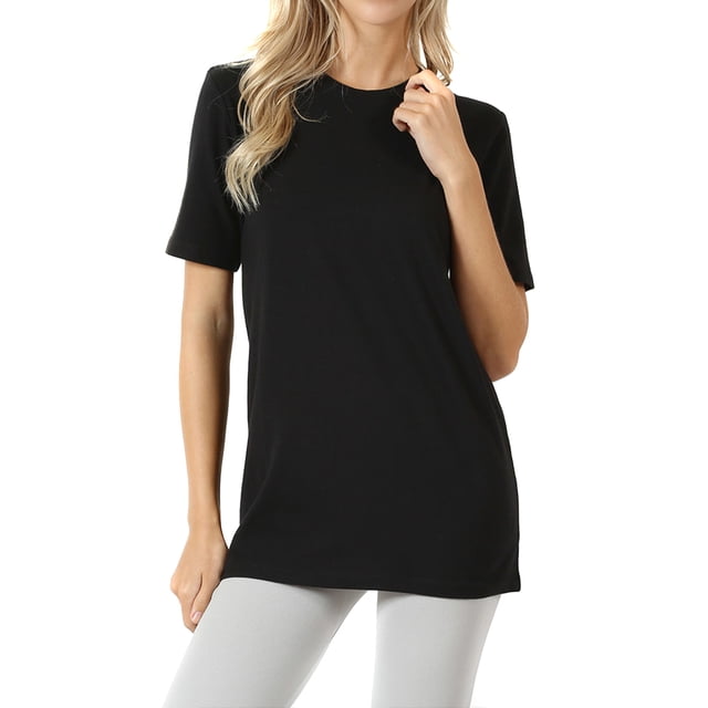 Zenana Full Size Crew Neck Short Sleeve T-Shirt