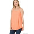 thumbnail image 1 of Zenana Women & Plus Front and Back Reversible Spaghetti Strap Flowy Cami Tank Tops, 1 of 6