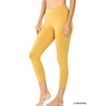 thumbnail image 1 of Zenana Women & Plus Premium Cotton Mid-High Waist Capri Leggings, 1 of 4
