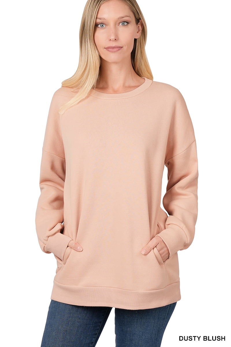 LON TWO SIDE SWEATSHIRT #03 梨花 LON TWO SIDE SWEATSHIRT #03