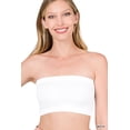 thumbnail image 1 of Zenana Women & Plus Seamless Strapless 7" Bandeau Tube Top w/No Pad, 1 of 3