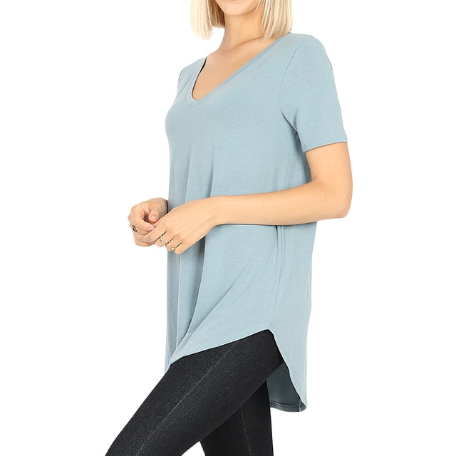 Zenana Round Neck Short Sleeve T-Shirt main image 1