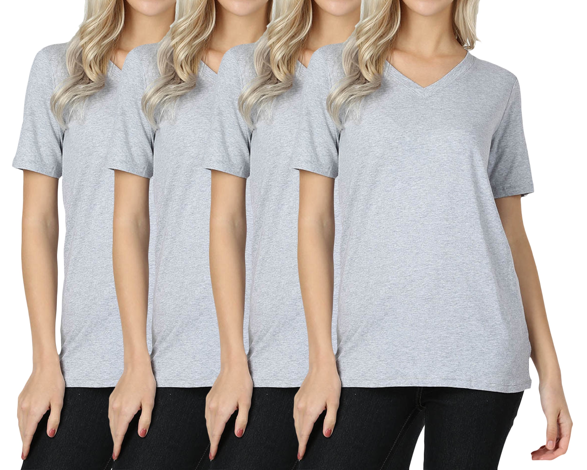 On The Plus Side - Cotton Short Sleeve Tee - Plus main image 1