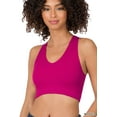 thumbnail image 1 of Zenana Women & Plus Size Ribbed Cropped Racerback Tank Top (S-3XL), 1 of 4