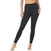 Zenana Women & Plus Soft Wide Waistband Active Fitness Tight Yoga Leggings with Pockets Single & Multi-Packs Available