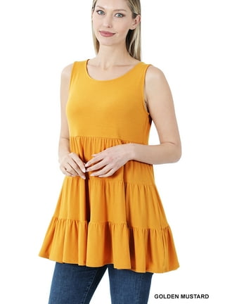 Ruffle Tiered Tank Top