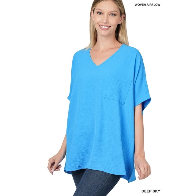 Zenana Dolman Sleeve V-Neck Sweater