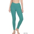 thumbnail image 1 of Zenana Women's High Waist Full Ankle Length Premium Thick Cotton Leggings, 1 of 2