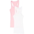 thumbnail image 1 of Zenana Women's & Plus Ribbed Cami Racerback Workout Cotton Tank Tops, 1 of 3