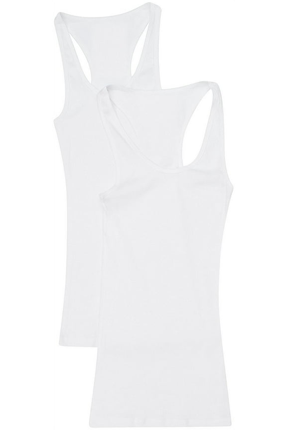 Women's & Plus Ribbed Cami Racerback Workout Cotton Tank Tops