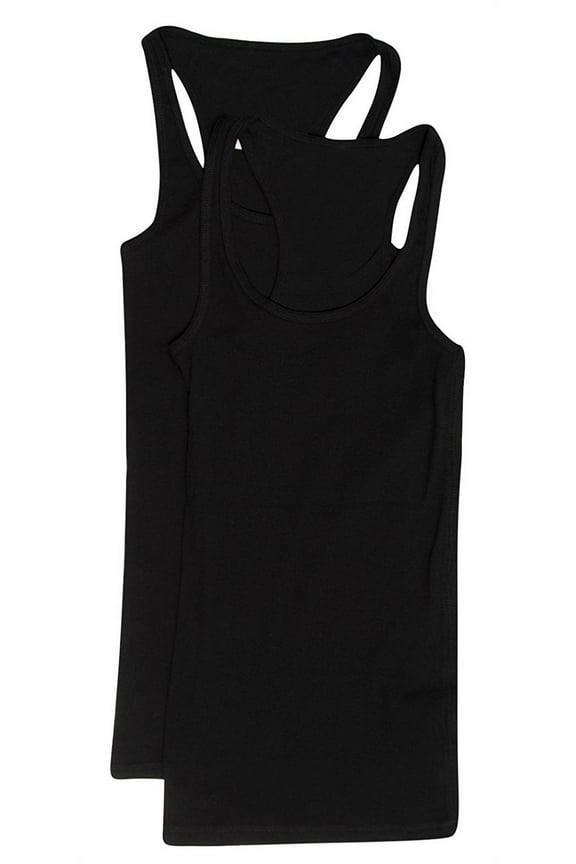 Women's & Plus Ribbed Cami Racerback Workout Cotton Tank Tops