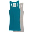 thumbnail image 1 of Zenana Women's & Plus Ribbed Cami Racerback Workout Cotton Tank Tops, 1 of 3